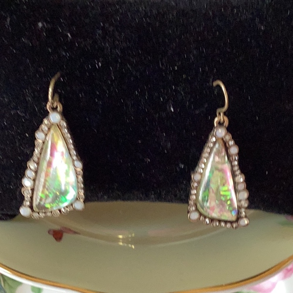 Elegant Gold and Silver Earrings